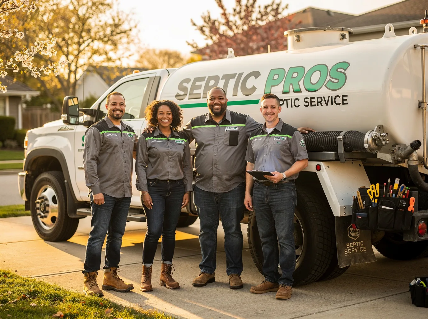 Septic Tank Pumping company in Sunny Side, GA